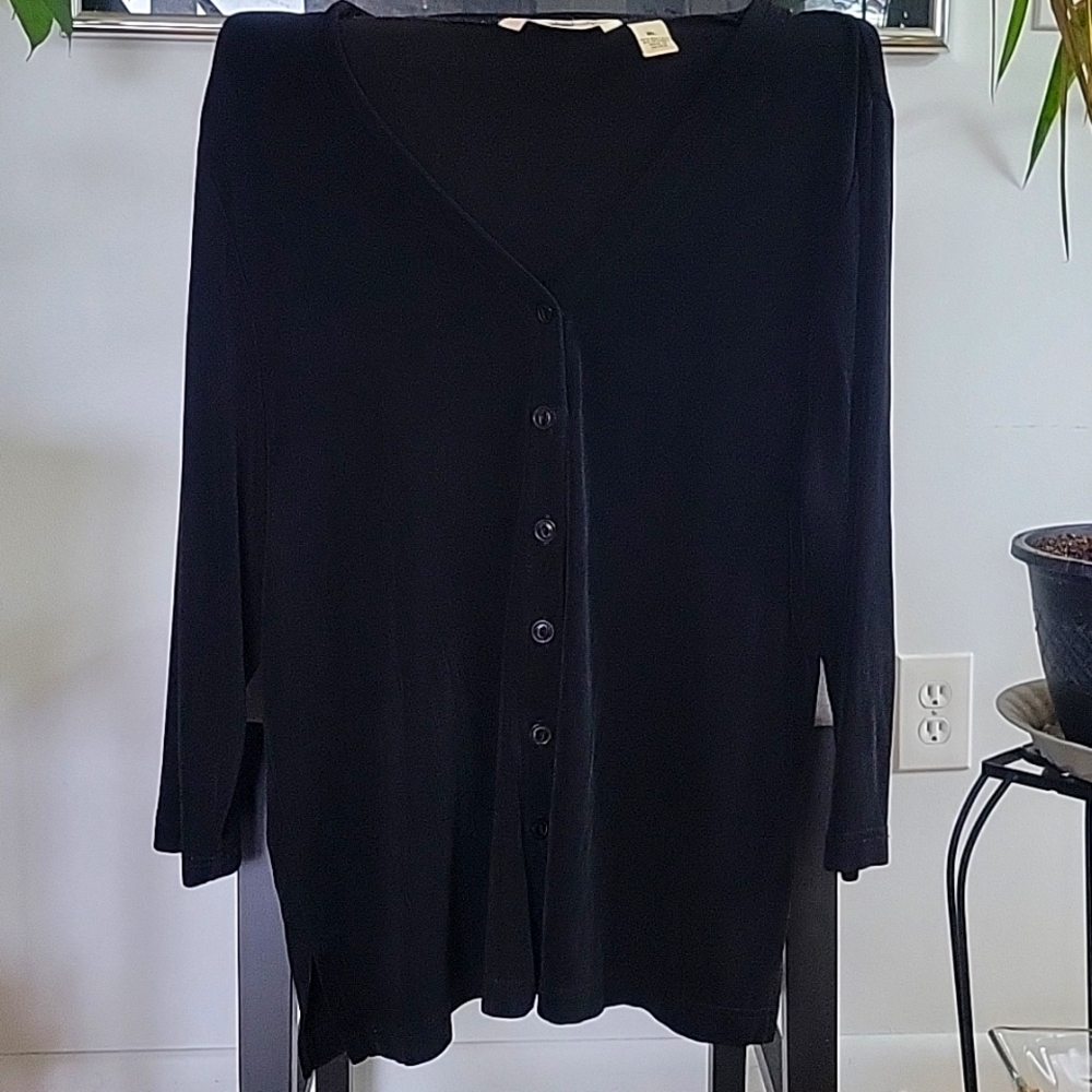 French Laundry Cardigan LP Black